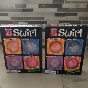 Nee Doh swirl stress balls